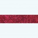 Glitter Satin 1.5", 1", 7/8", 5/8", 3/8" | Fuchsia